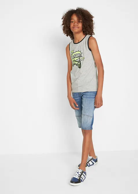 Tanktop mit Bio-Baumwolle (2er Pack), bonprix