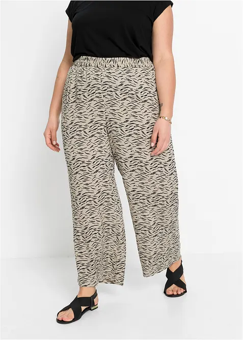 Bedruckte Palazzo-Hose, bonprix