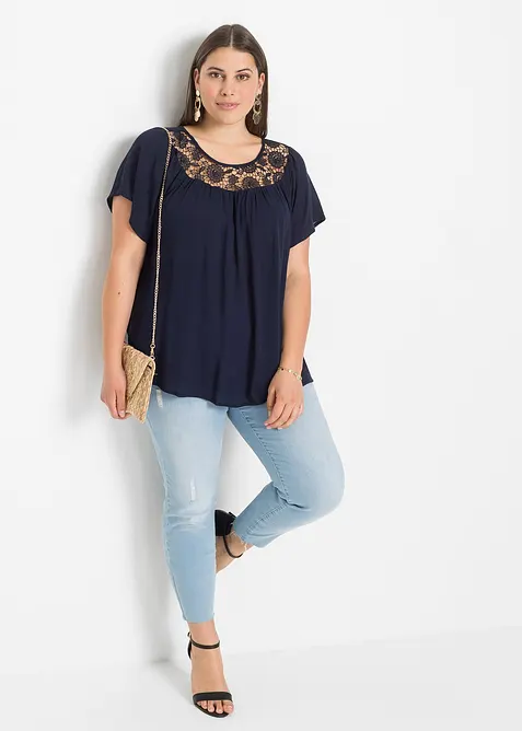 Blouse 100% viscose, bonprix