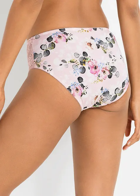 Maxislip mit zarter Spitze (2er Pack), bonprix