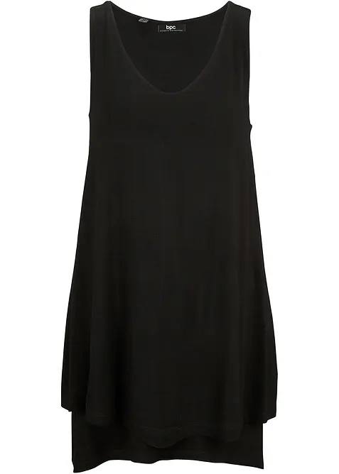 Doppellagiges Long-Top aus Viskose-Mix, bonprix