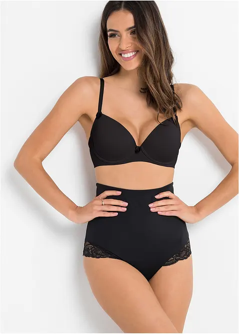 Lot de 2 culottes sculptantes, maintien léger, bonprix