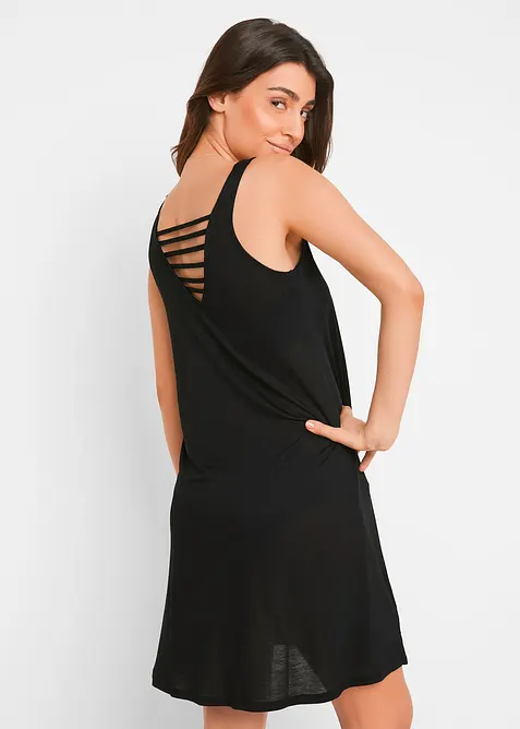 Transparentes Strandkleid aus Viskose, bonprix