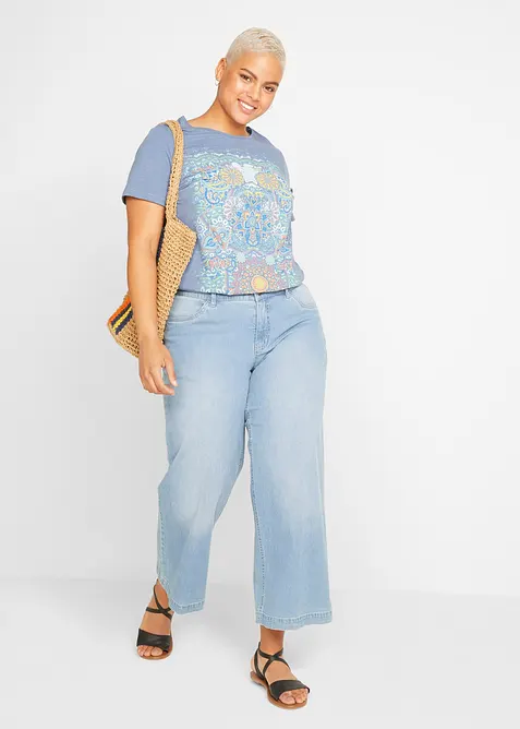 T-Shirt aus reiner Baumwolle, bonprix