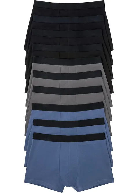 Boxershorts eng mit Baumwolle (10er Pack), bonprix