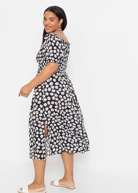 Robe midi 100% viscose, bonprix