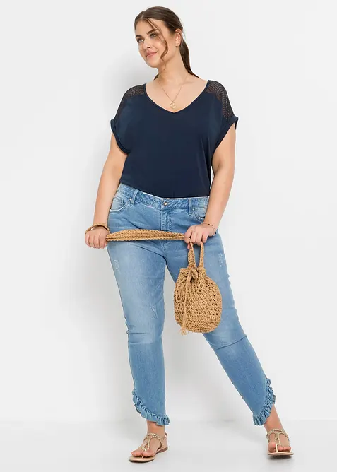 Shirt aus softem Viskose-Mix, bonprix