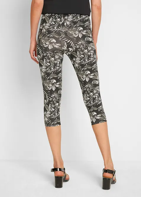 Capri-Leggings aus Baumwoll-Mix, bonprix