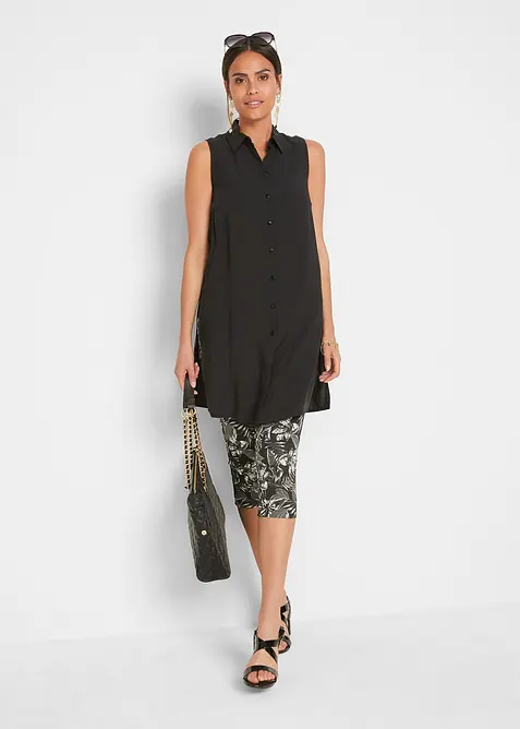 Capri-Leggings aus Baumwoll-Mix, bonprix