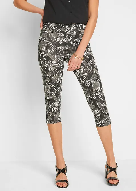 Capri-Leggings aus Baumwoll-Mix, bonprix