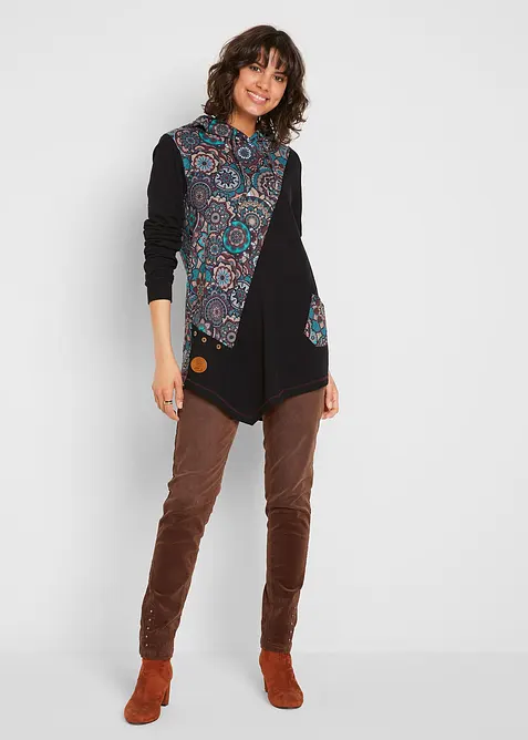 Kapuzenshirt aus reiner Baumwolle, bonprix