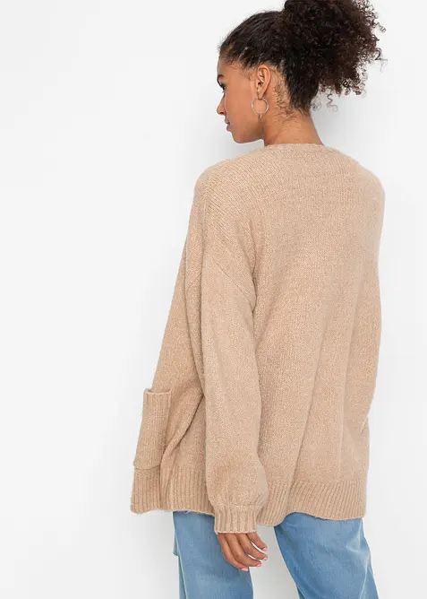 Oversize-Strickjacke, bonprix