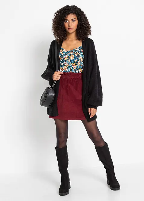 Gilet en maille oversize, bonprix