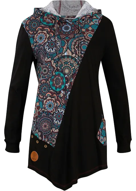 Kapuzenshirt aus reiner Baumwolle, bonprix