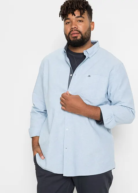 Oxford-Businesshemd aus reiner Baumwolle, Regular Fit, bonprix