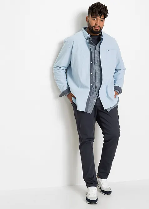 Oxford-Businesshemd aus reiner Baumwolle, Regular Fit, bonprix