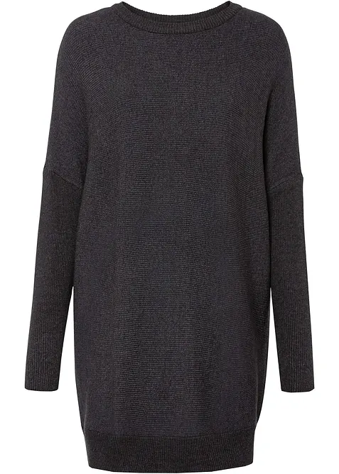 Pull long en viscose mélangée, bonprix