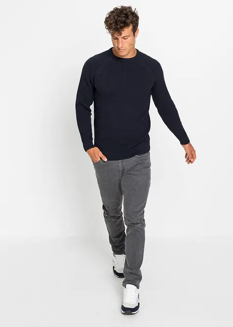 Pull en grosse maille avec coton recyclé, bonprix