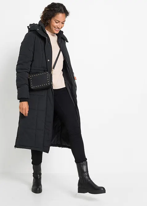 Manteau d’hiver avec fermetures zippées sur les côtés, bonprix