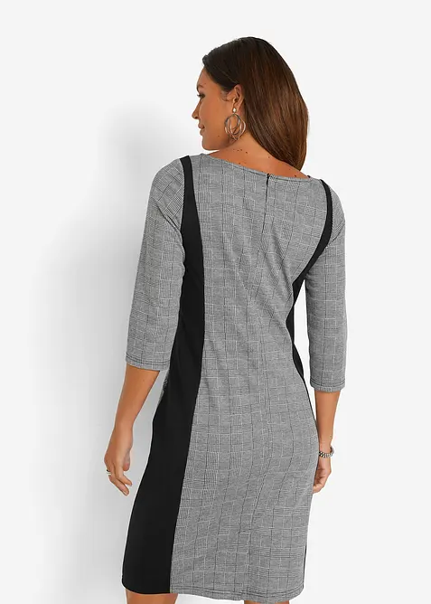 Robe fourreau avec sequins brodés, bonprix