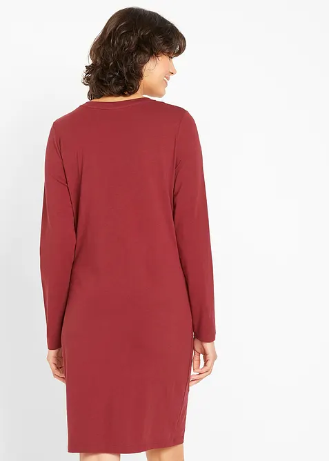 Jerseykleid aus Baumwolle mit Stretch (2er Pack), bonprix