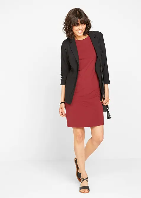 Jerseykleid aus Baumwolle mit Stretch (2er Pack), bonprix