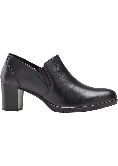 Escarpins embo&icirc;tants en cuir, bonprix