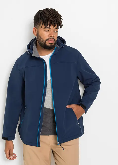 Veste softshell à capuche, bonprix