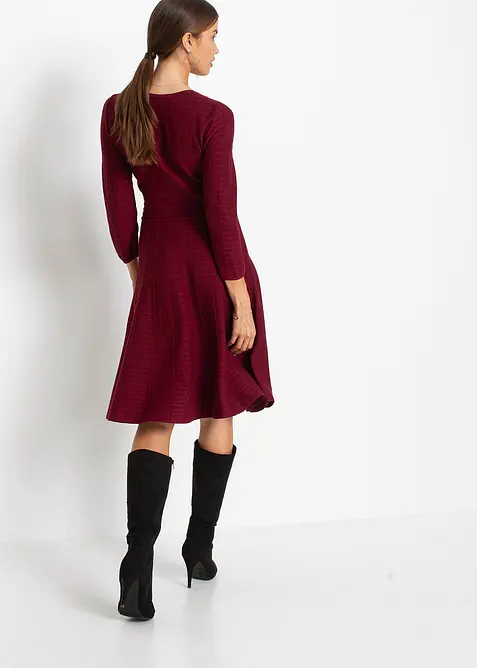 Strickkleid aus weichem Viskose-Mix, bonprix