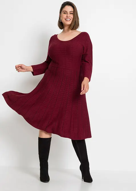 Strickkleid aus weichem Viskose-Mix, bonprix
