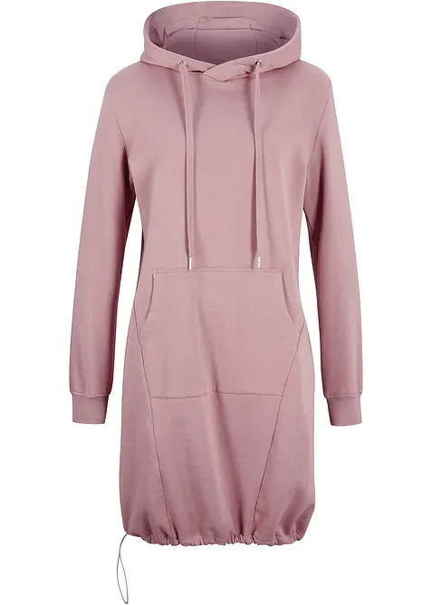Robe sweat en coton mélangé, bonprix