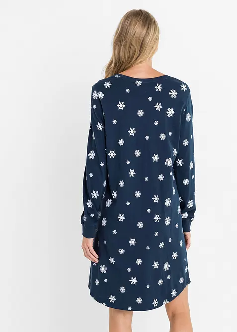 Nachthemd mit Geschenktasche aus reiner Bio-Baumwolle, bonprix