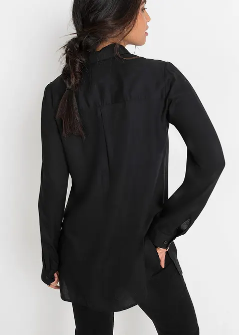 Hemdbluse aus softer Viskose, bonprix