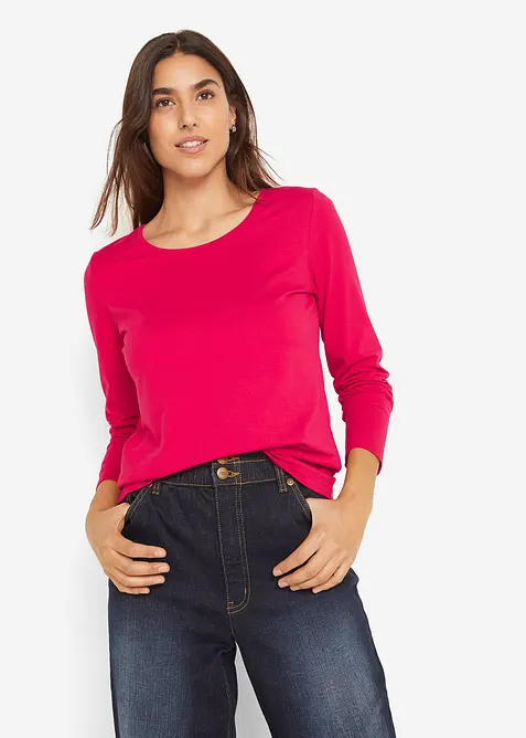 Langarmshirt (2er Pack), bonprix