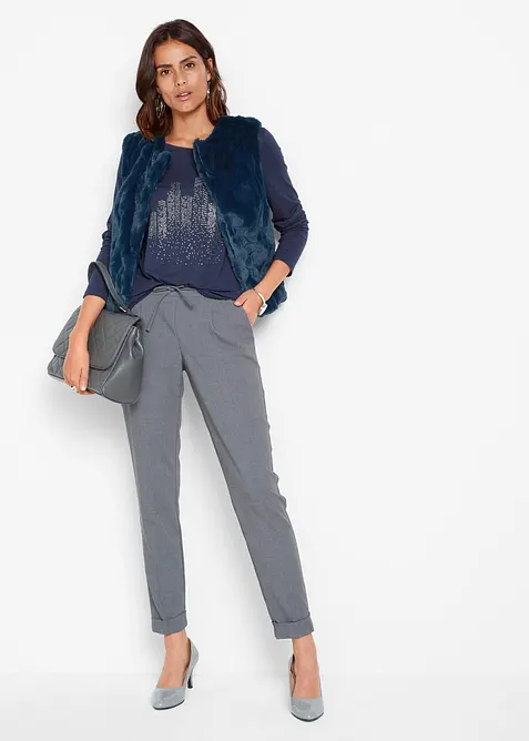 Fellimitat-Weste, bonprix