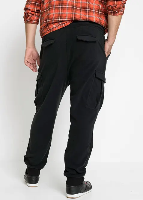 Pantalon cargo en polaire, regular, bonprix