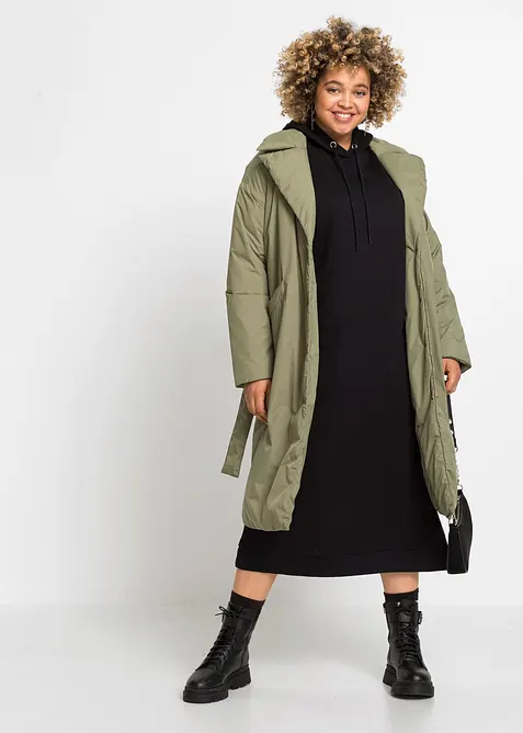 Sweatkleid mit Kapuze, bonprix