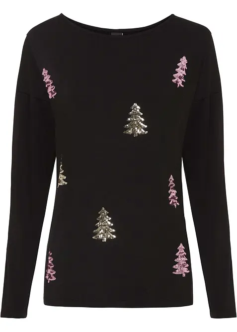 Shirt aus flie&szlig;endem Viskose-Mix, bonprix