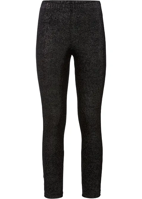 Legging scintillant en velours, bonprix