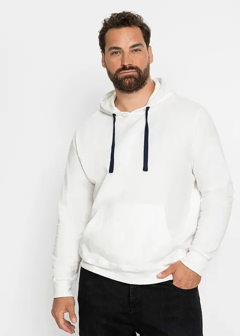 Sweat &agrave; capuche 100% coton, bonprix