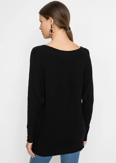Pull en maille fine, bonprix
