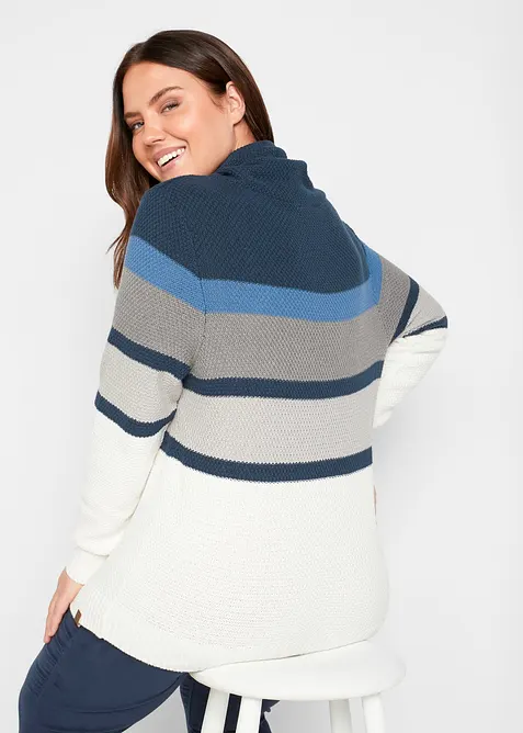 Pullover mit Schlauchkragen, bonprix