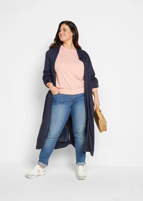 Jean skinny taille mi-haute, extensible, bonprix