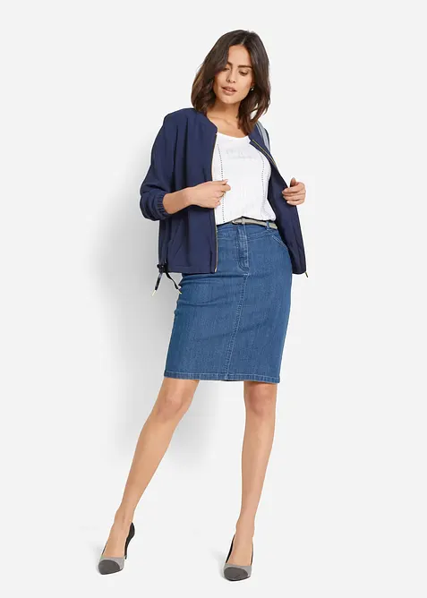 Jeansrock, Stretch, bonprix