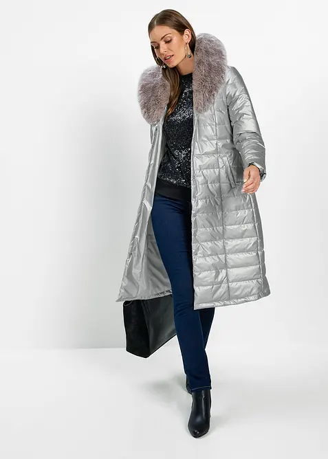 Gro&szlig;er Shopper im Materialmix, bonprix