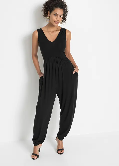 Jersey-Jumpsuit aus Viskose-Mix, bonprix