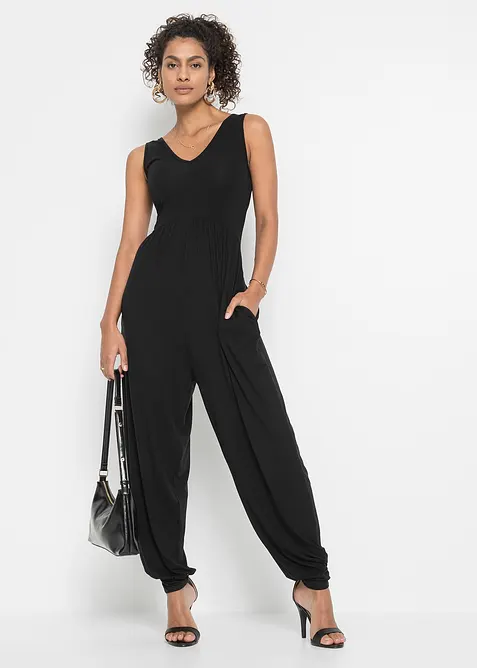 Jersey-Jumpsuit aus Viskose-Mix, bonprix