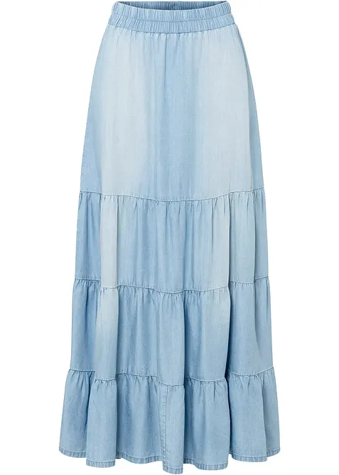 Jupe longue &eacute;tag&eacute;e, bonprix