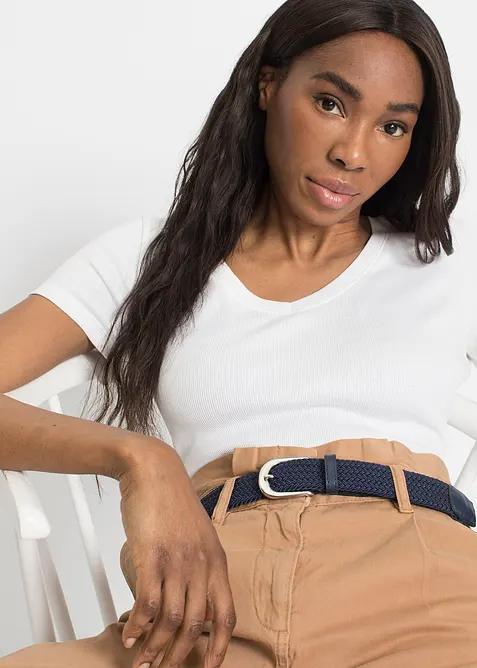 Stretchgürtel in Flechtoptik, bonprix