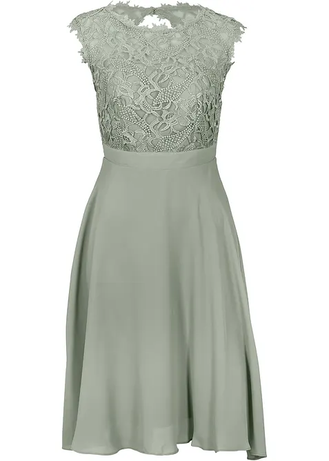 Minikleid mit Spitze, bonprix